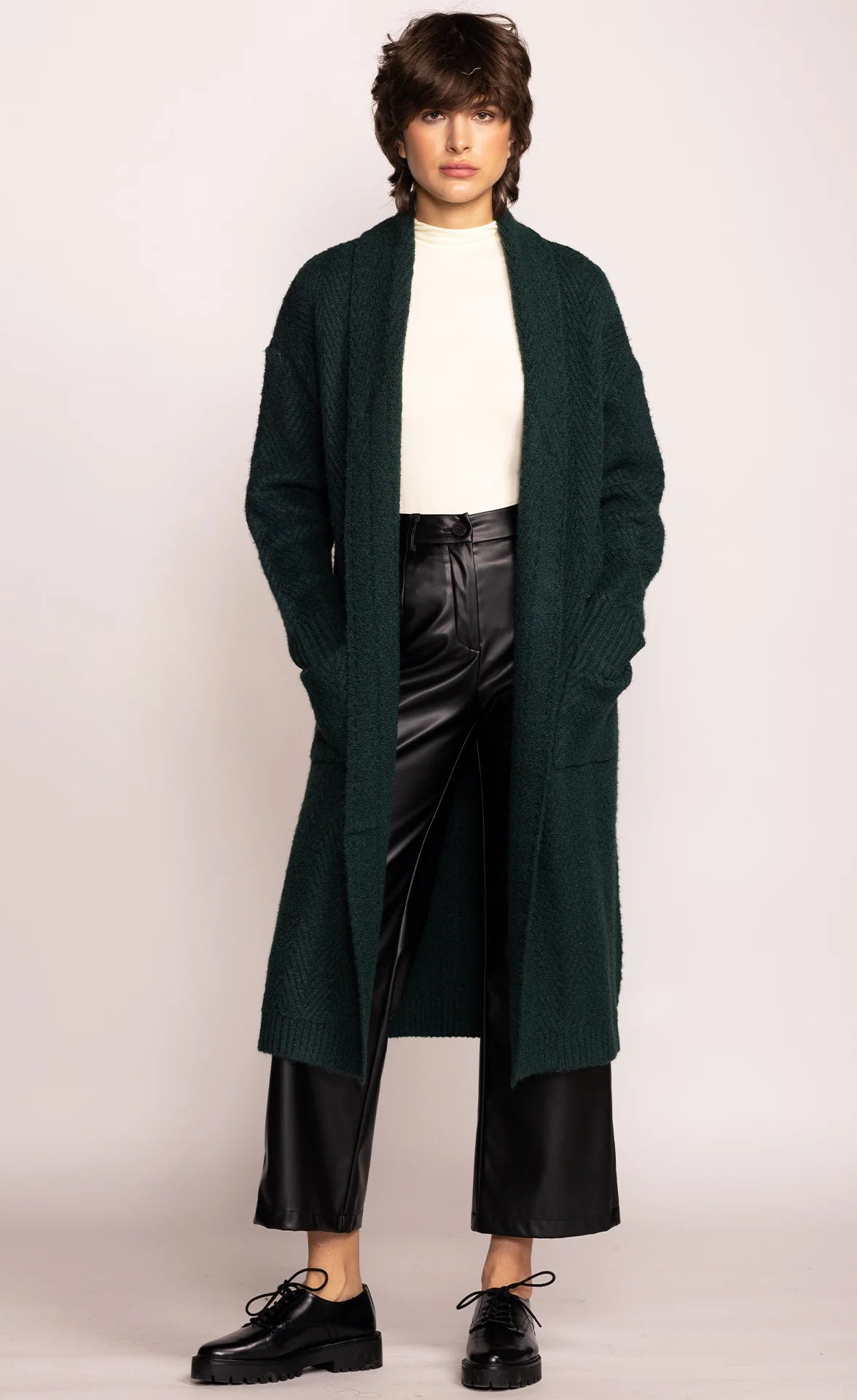 Pink Martini Scarlett Cardi | Green