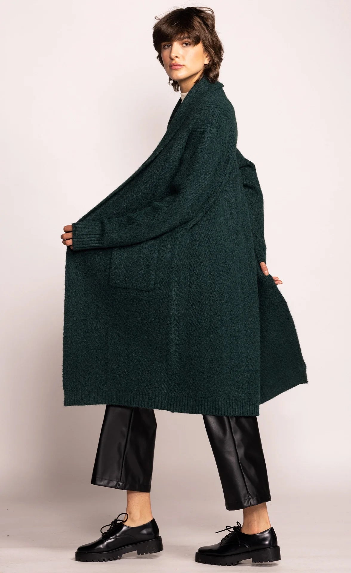 Pink Martini Scarlett Cardi | Green