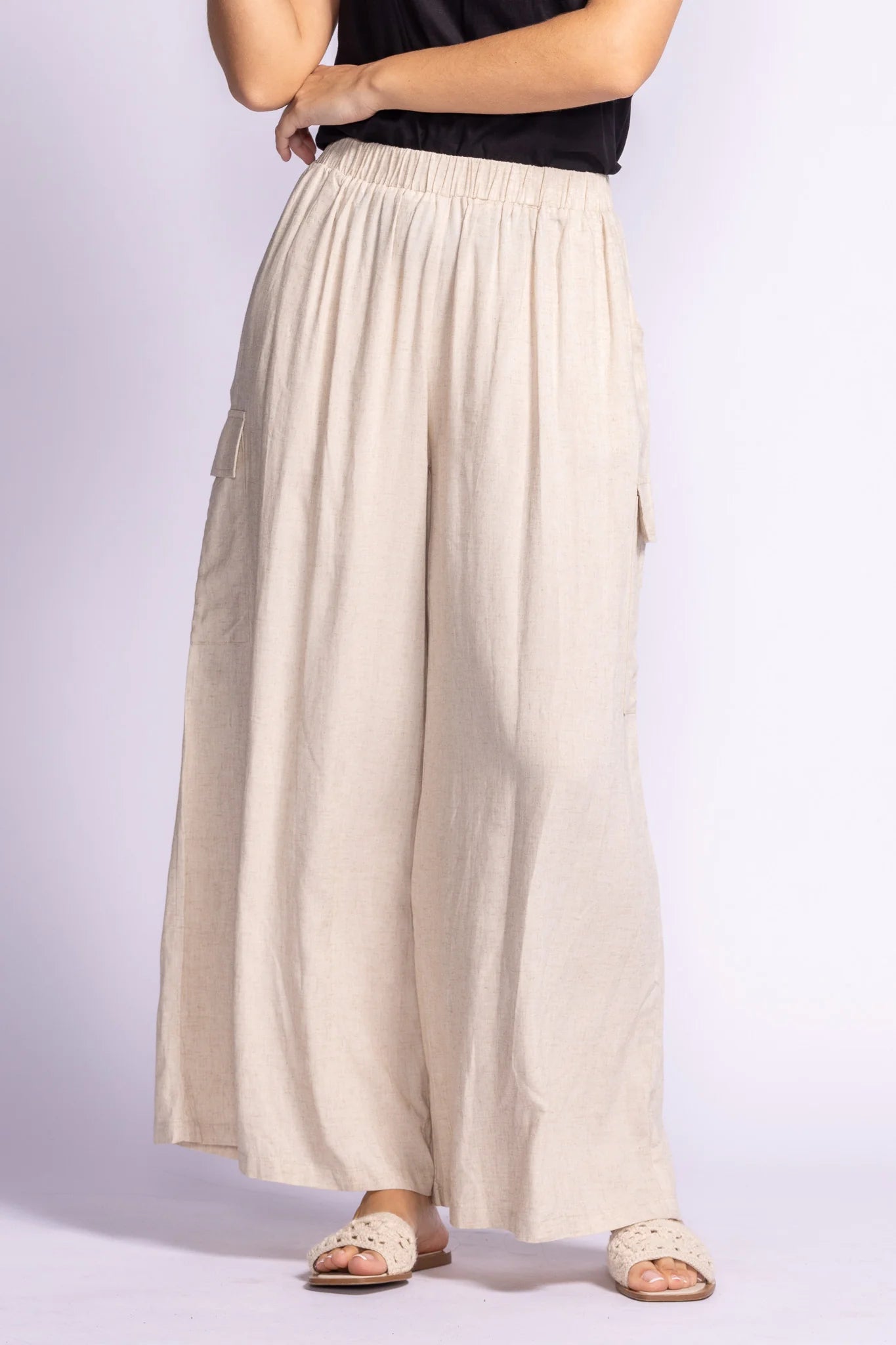 Pink Martini Alana Pants | Beige
