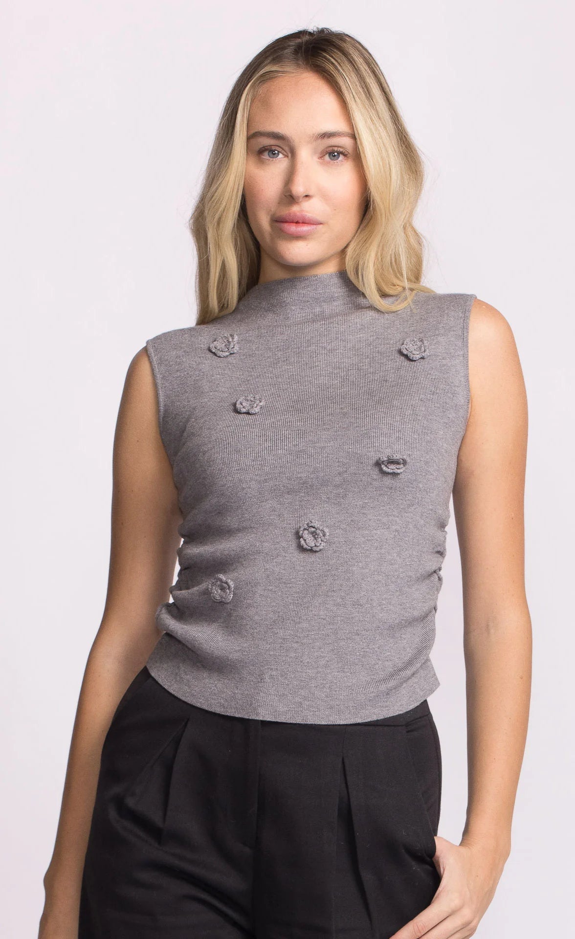 Pink Martini Rosslie Sweater | Grey