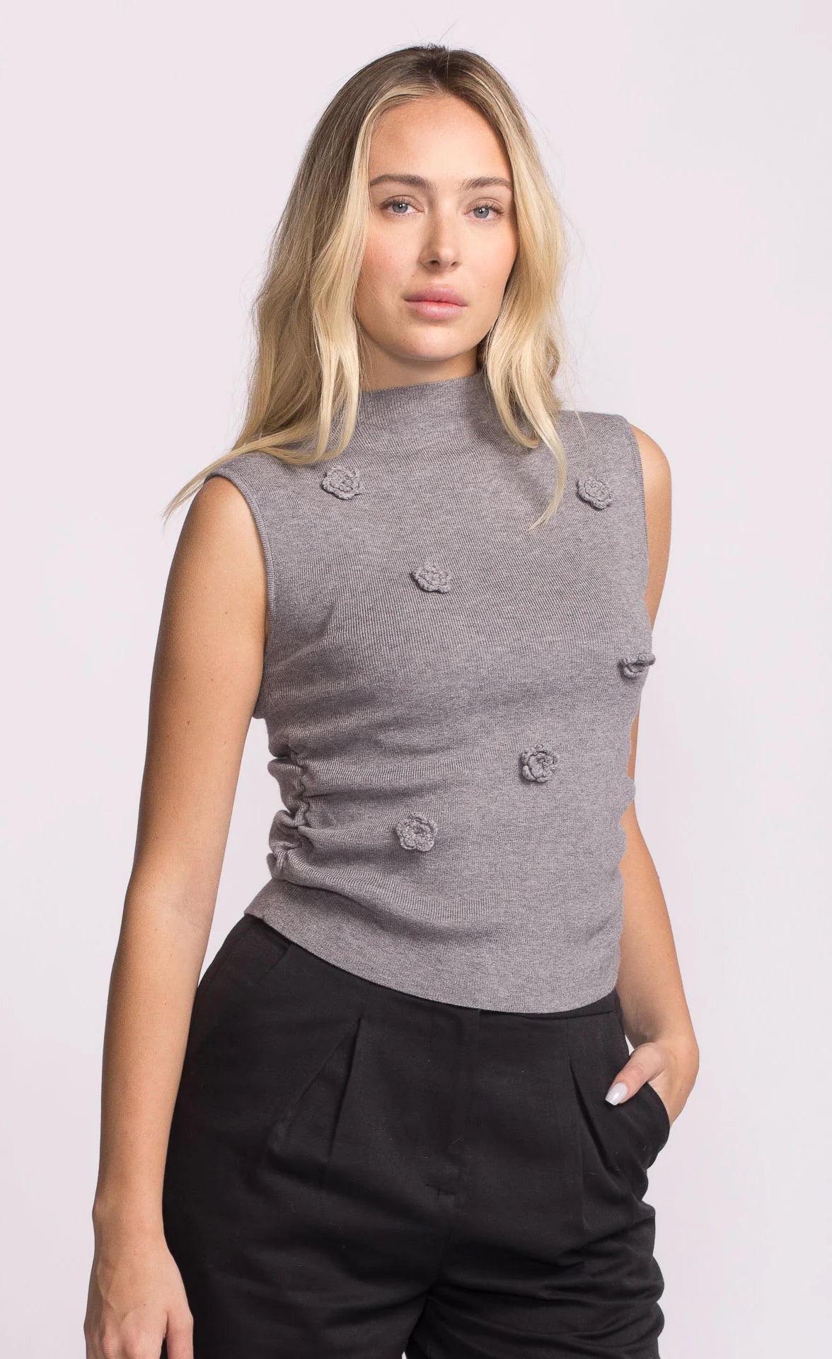 Pink Martini Rosslie Sweater | Grey