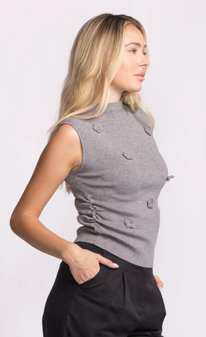 Pink Martini Rosslie Sweater | Grey