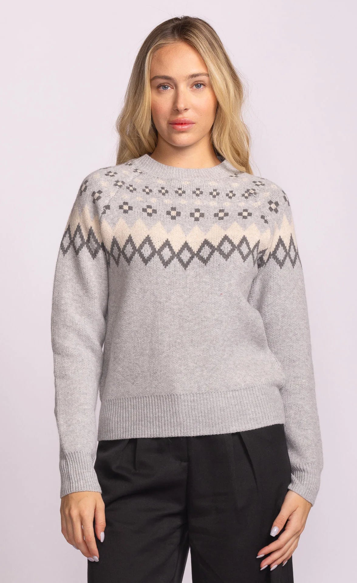 Pink Martini Haverford Sweater | Grey