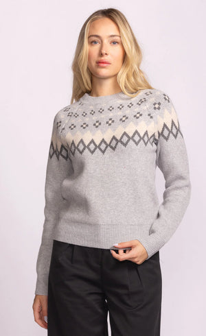 Pink Martini Haverford Sweater | Grey