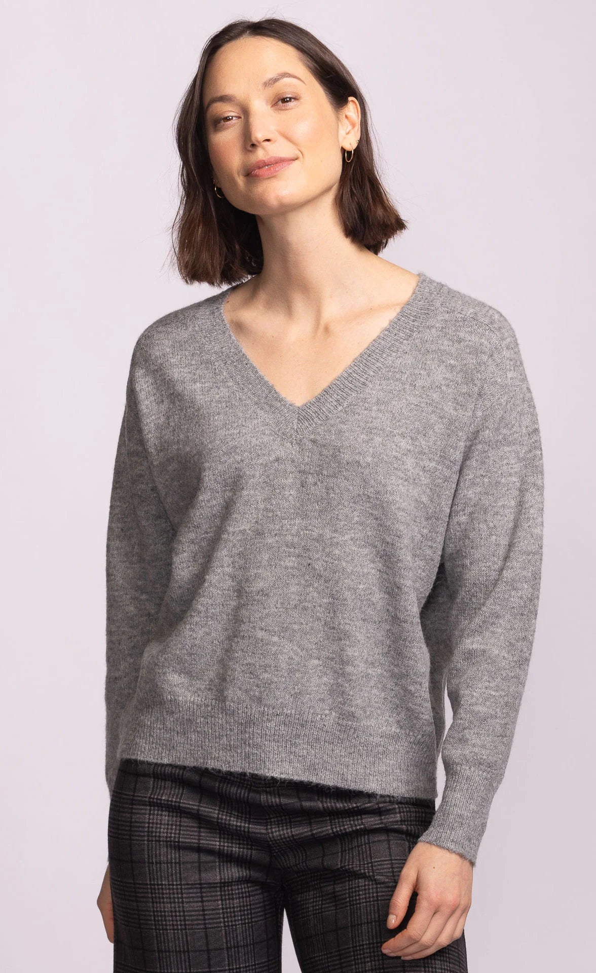 Pink Martini Jacon Sweater | Grey