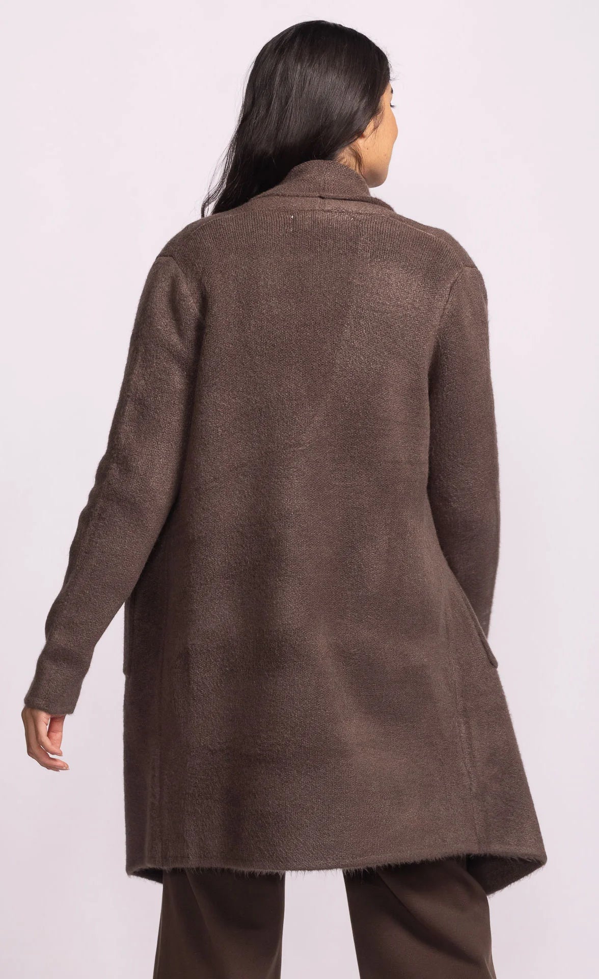 Pink Martini Stockport Jacket | Aubergine + Dark Brown