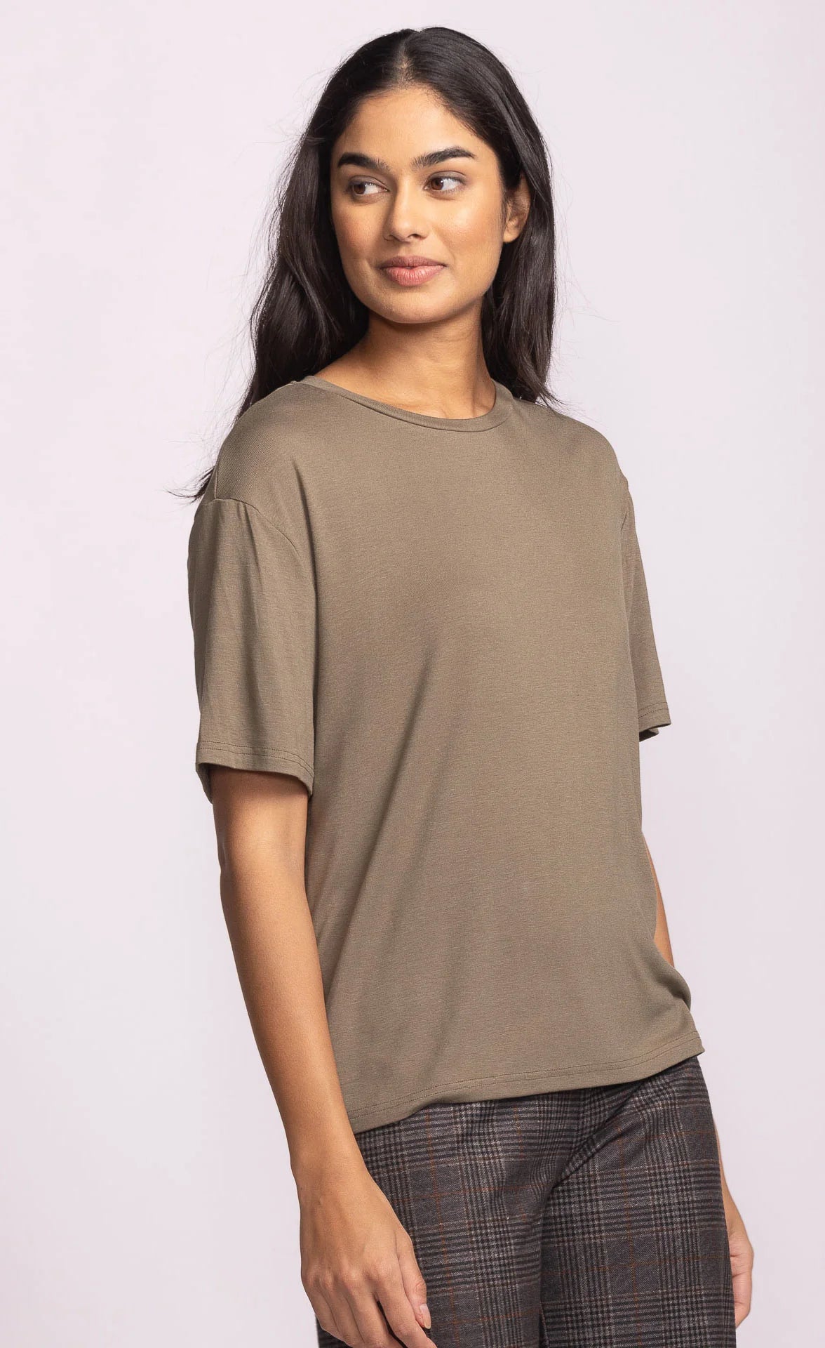 Pink Martini The Camilla Top | Burgundy, Off White & Burgundy