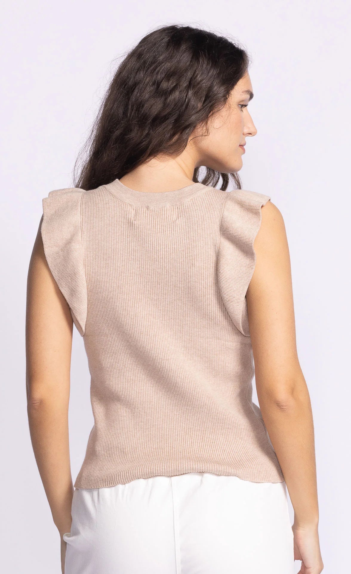 Pink Martini Claudia Top | Taupe