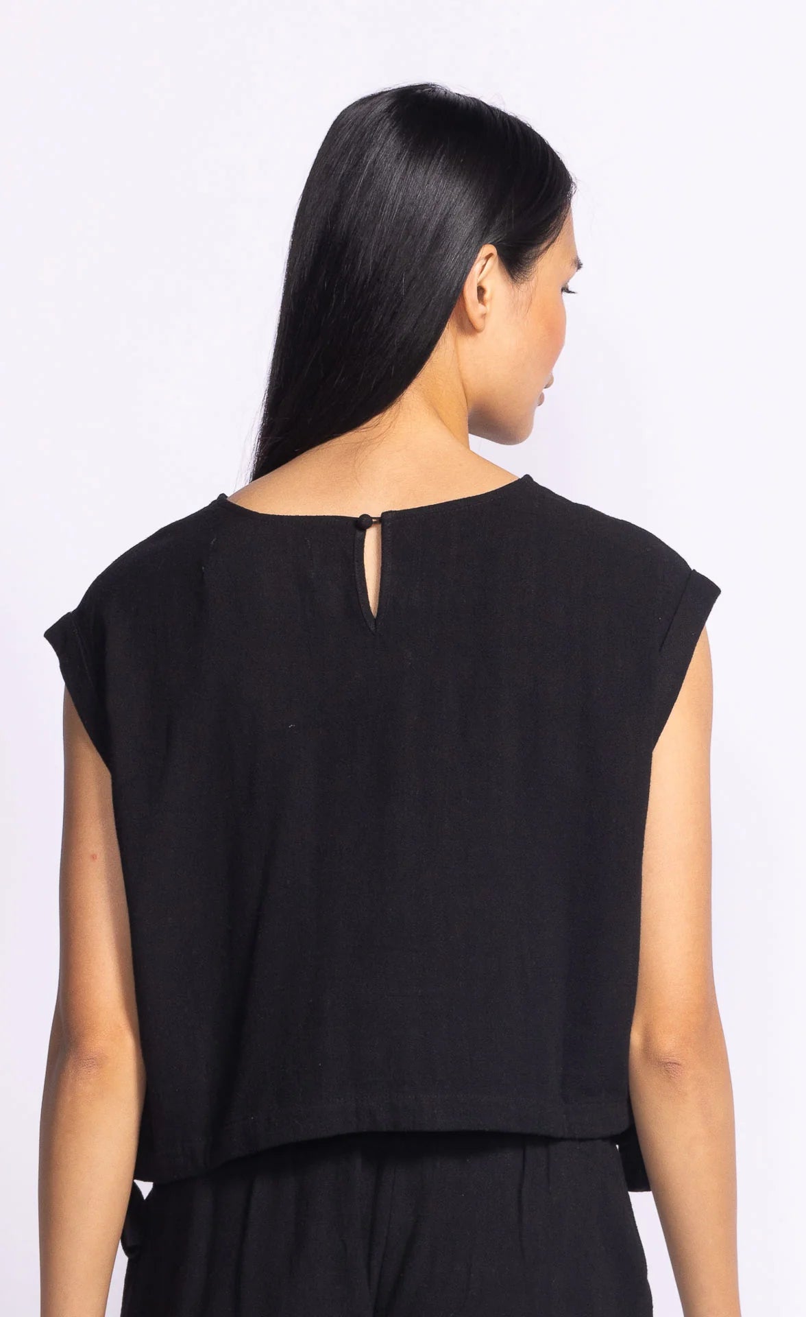 Pink Martini Aiden Top | Black