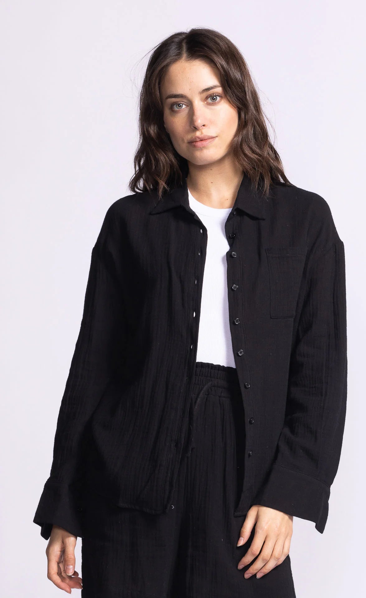 Pink Martini Nikki Top | Green & Black