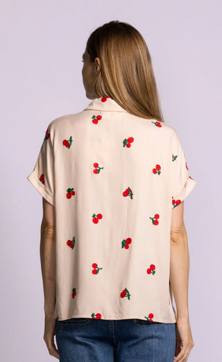 Pink Martini Mon Cherry Blouse