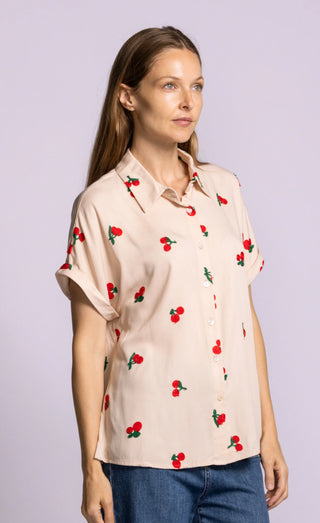 Pink Martini Mon Cherry Blouse