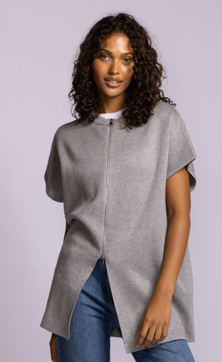 Pink Martini Tonia  Knit Cardigan | Grey