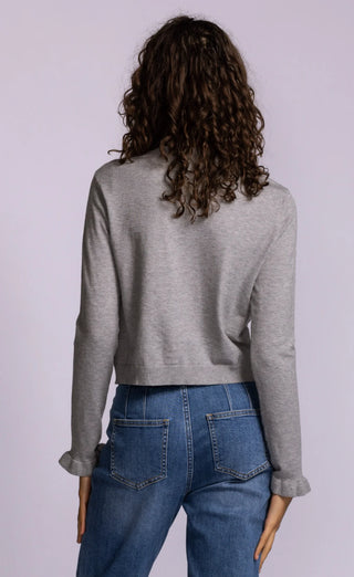 Pink Martini Collins Cardigan Sweater | Grey