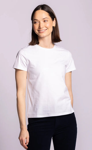 Pink Martini Georgia Top | White
