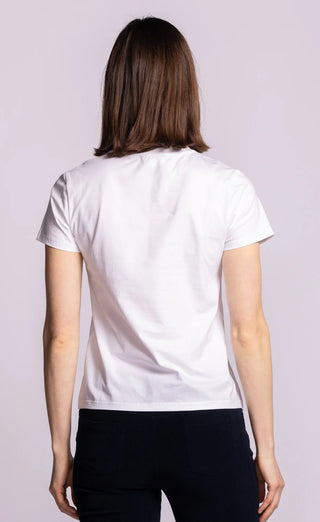 Pink Martini Georgia Top | White