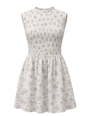 Priv Prim Rouched Cocktail Dress | Black + Floral