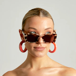 Shady Lady Paige Sunglasses | Tortoise + Light Tortoise