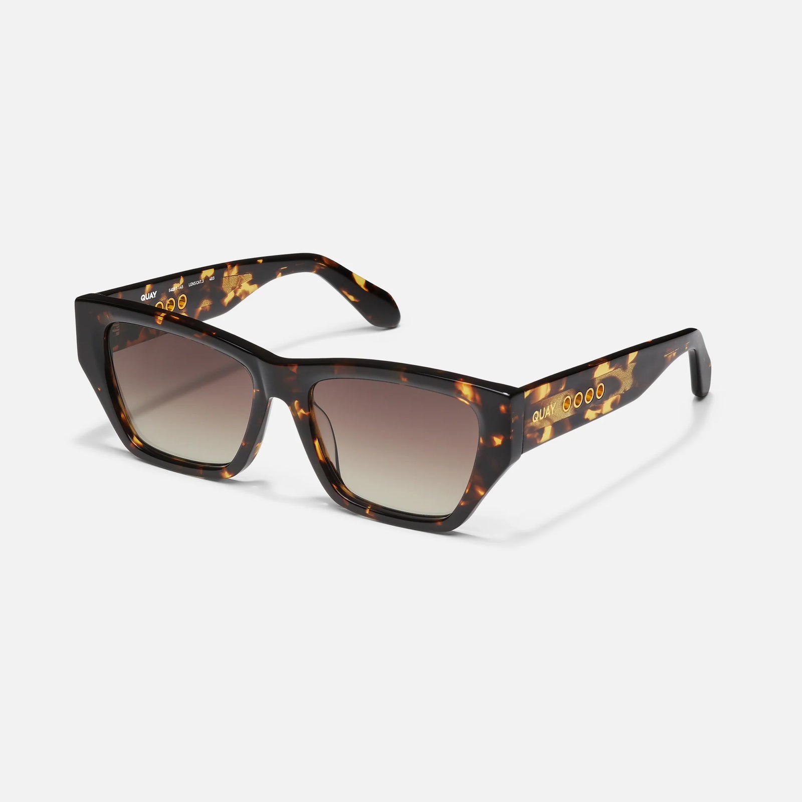 Quay "No Apologies" Sunglasses | Tortoise