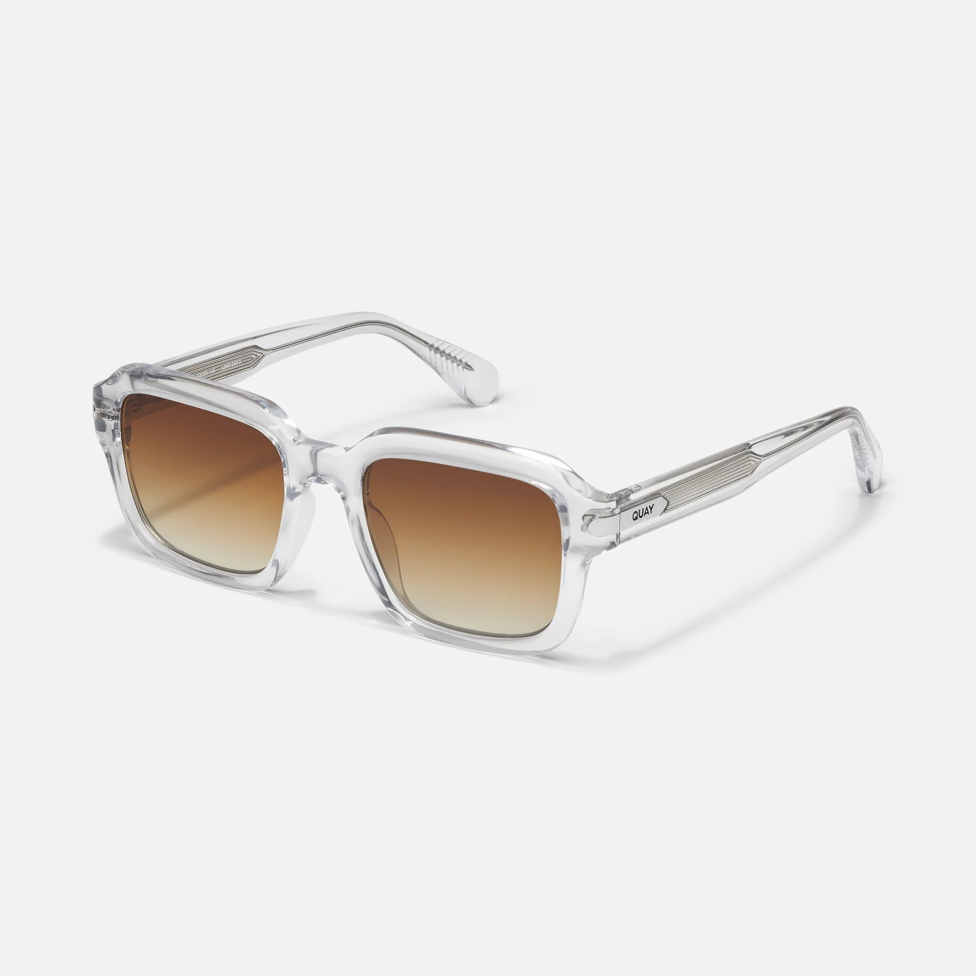 Quay "Playback" Sunglasses | Clear