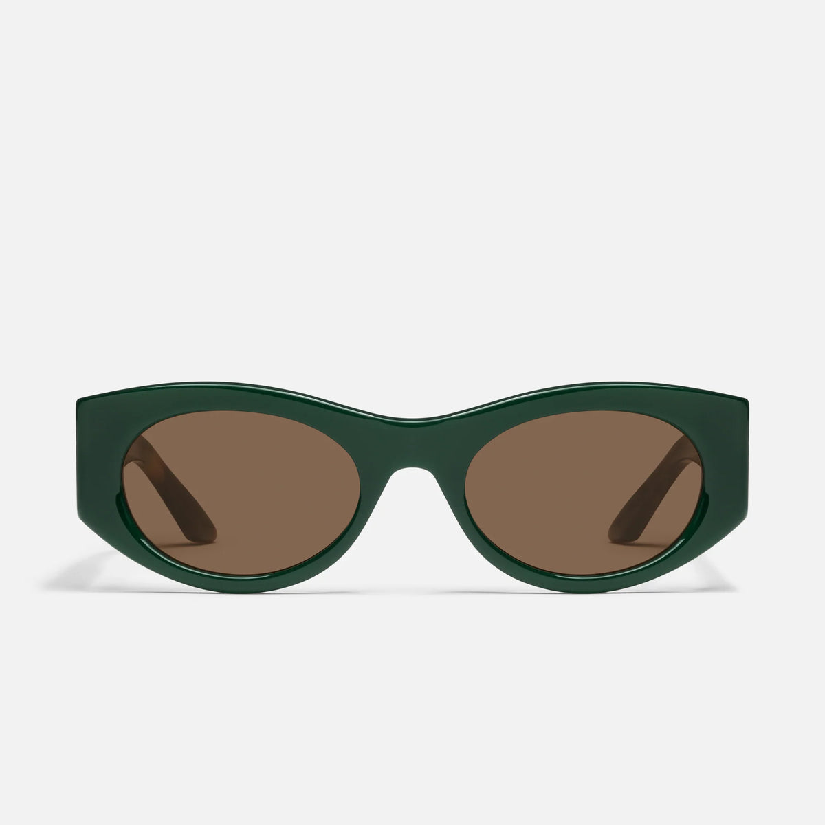 Quay "So What" Sunglasses | Green + Black