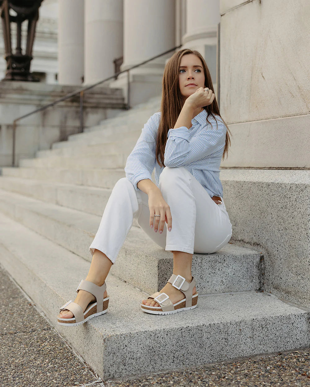 Josef Seibel Quinn 2 | Balsalt + Cream