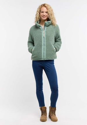 Ragwear Nordicka Zip Up Fleece | Green