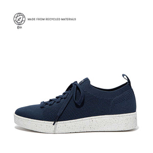 Fit Flop Multi-Knit Sneakers Rally E01 | Cream, Navy