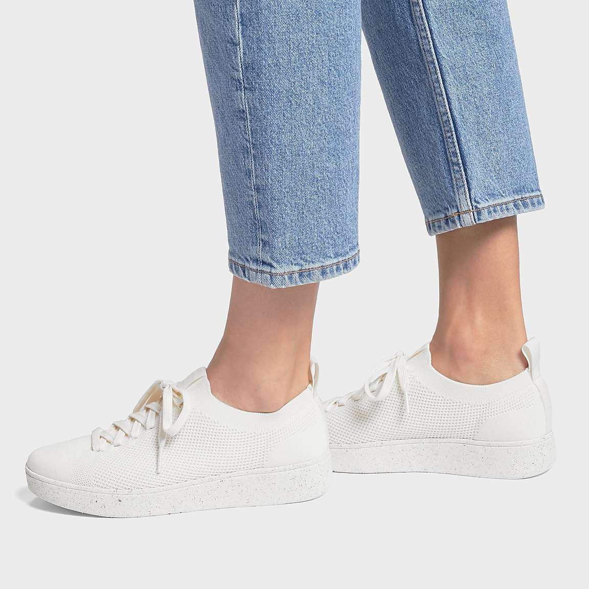 Narrow white hot sale sneakers