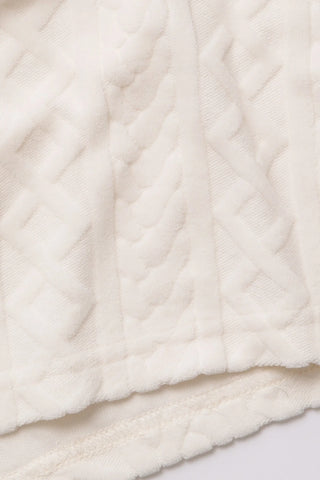 PJ Salvage Very Terry Cable Top | Ivory