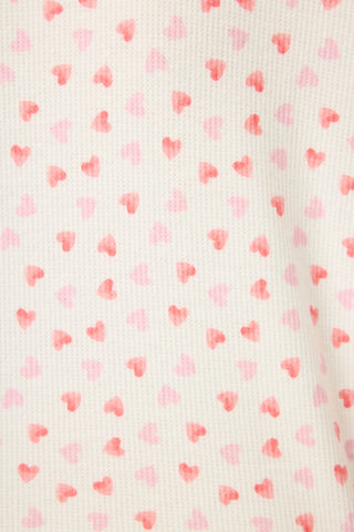 PJ Salvage Boyfriend Boxer Heart to Heart PJ Short Set