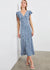 Rails Kenz Dress | Blue Mixed Cheetah