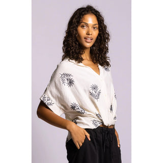 Pink Martini Reese Top | White