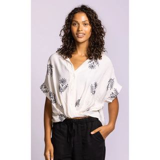 Pink Martini Reese Top | White
