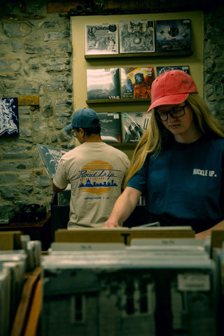 Downtown Kingston Road Trip Hat | Pink + Blue
