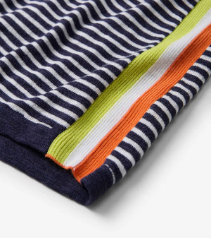 Hatley V-Neck Knit Tee | Navy