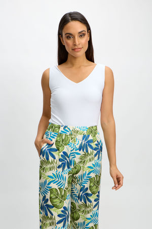 Emproved Wide Leg Pant | Costa Rica Palm
