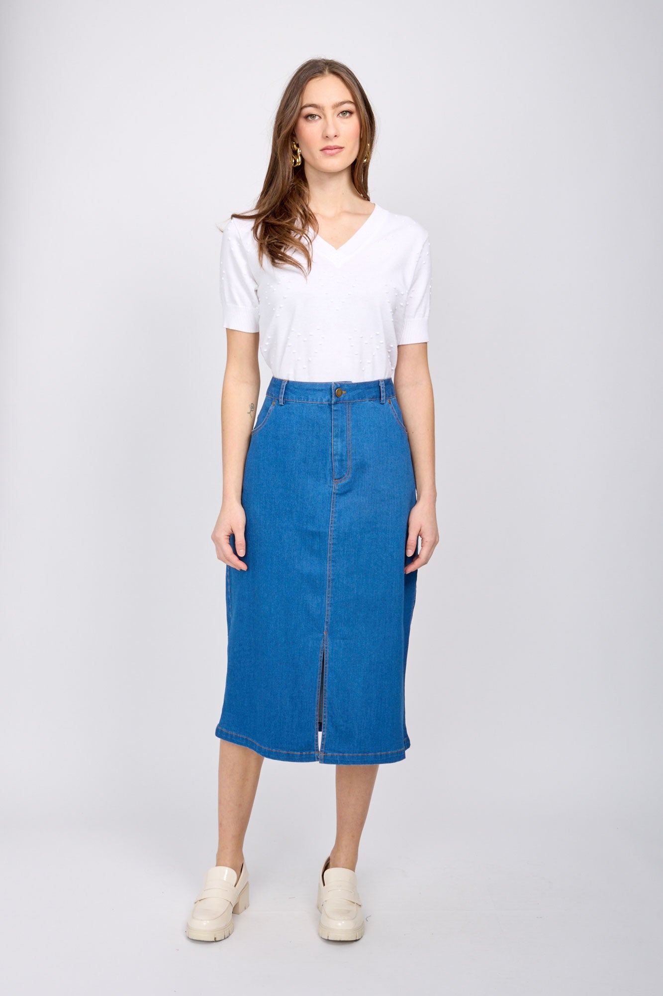 Emproved Denim Skirt | Denim