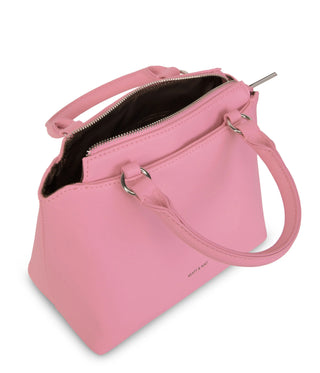 Matt & Nat Athena Sol Small Satchel | Black + Blush