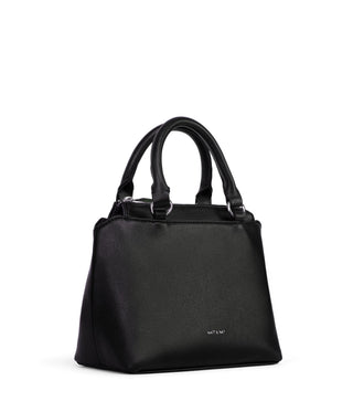 Matt & Nat Athena Sol Small Satchel | Black + Blush