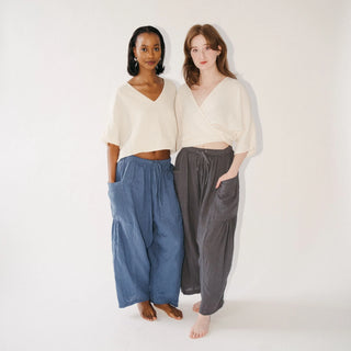 Pokoloko Stevie Pants | Navy + Charcoal