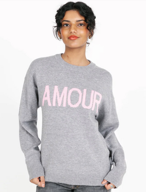 Smash + Tess Amour Sweater | Navy + Grey