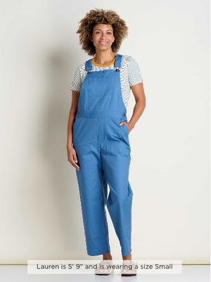 Toad & Co. Juniper Utility Overall | French Blue
