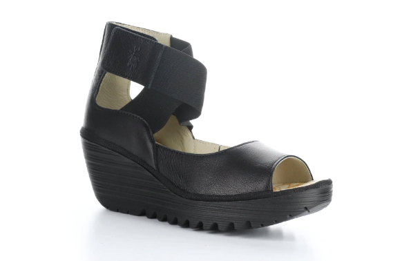 Fly London Yefi Sandals | Black