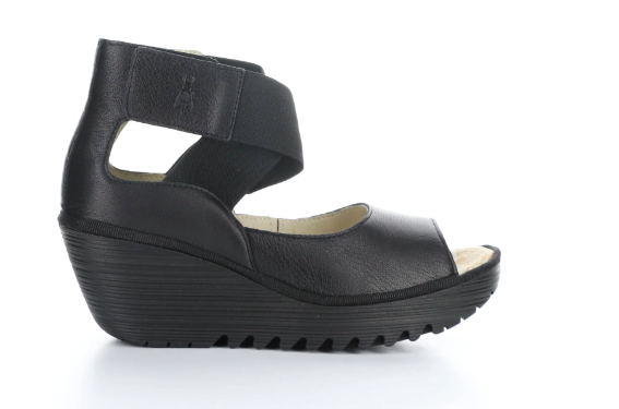 Fly London Yefi Sandals | Black