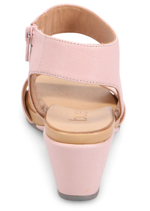 Buenos Ida Wedge Sandal | Pale Pink