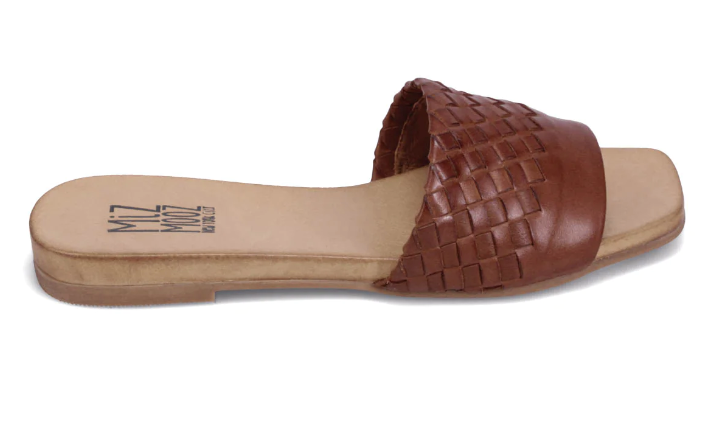 Miz Mooz Pluck Sandals | Fuschia + Brandy