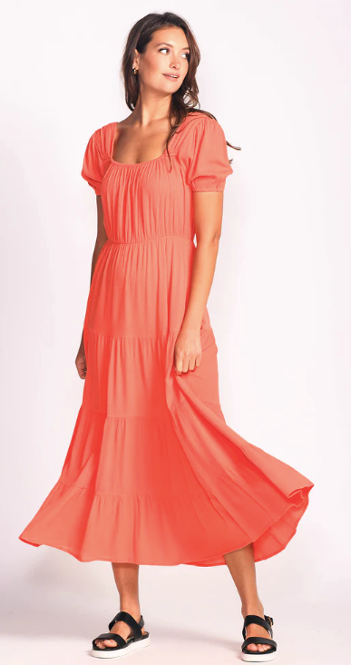 Pink Martini Ariel Dress | Orange
