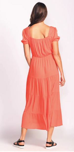 Pink Martini Ariel Dress | Orange