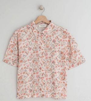 Indi & Cold Aran Multcolour Shirt | Peach